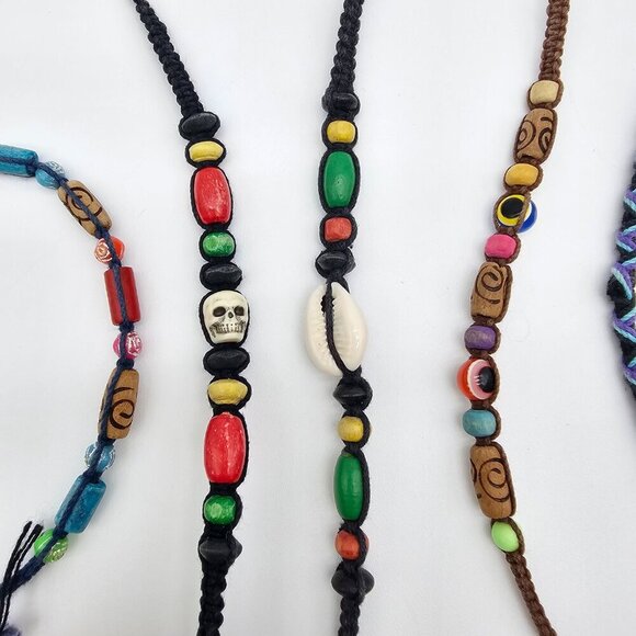 Handmade Rope Bracelets from Mexico (set 6) Multicolor - Picture 9 of 12